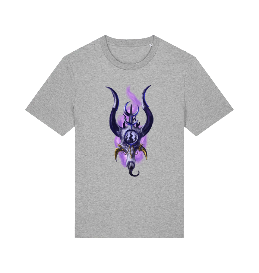 Heather Grey Printed T-shirt